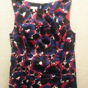 Talbots Sleeveless Dress l Ladies Floral Dress